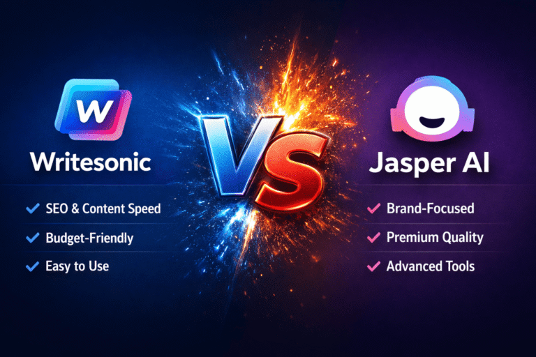 Writesonic vs Jasper (2026) Comparison