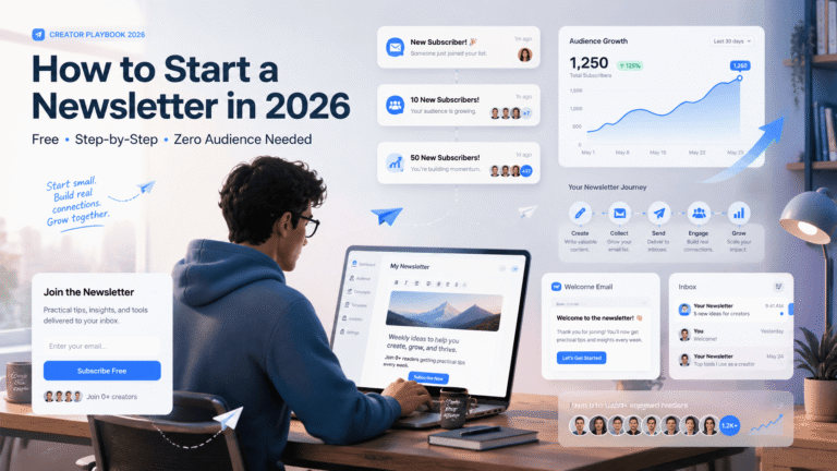 how to start a newsletter